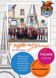 Flyer Faschingszug