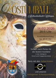 Flyer Kostümball